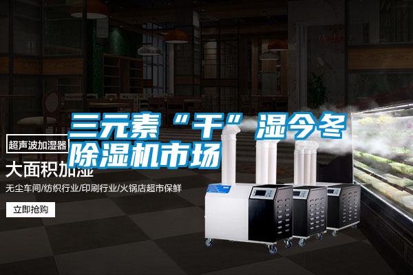 三元素“干”濕今冬除濕機(jī)市場