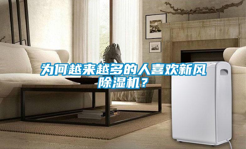 為何越來越多的人喜歡新風除濕機?