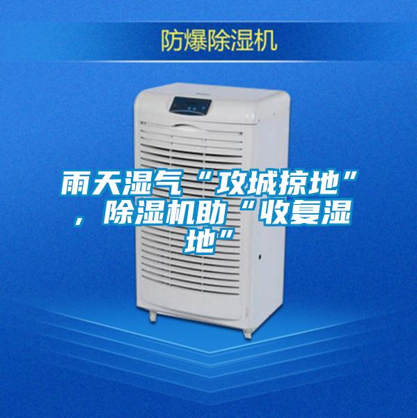 雨天濕氣“攻城掠地”,除濕機助“收復(fù)濕地”