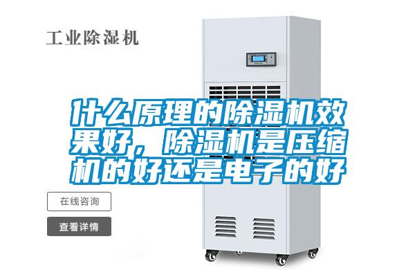什么原理的除濕機效果好，除濕機是壓縮機的好還是電子的好