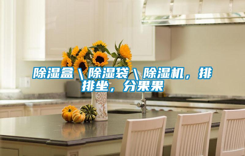 除濕盒＼除濕袋＼除濕機，排排坐，分果果