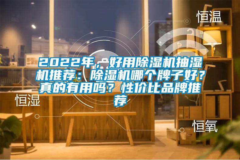 2022年,好用除濕機抽濕機推薦:除濕機哪個牌子好?真的有用嗎?性價比品牌推薦