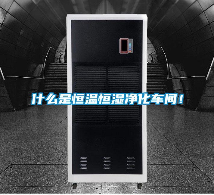 什么是恒溫恒濕凈化車間!