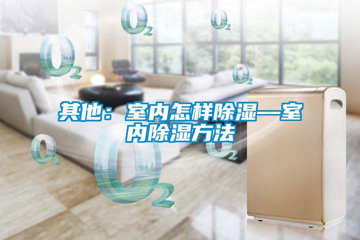 其他:室內怎樣除濕—室內除濕方法