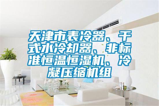 天津市表冷器、干式水冷卻器、非標準恒溫恒濕機、冷凝壓縮機組