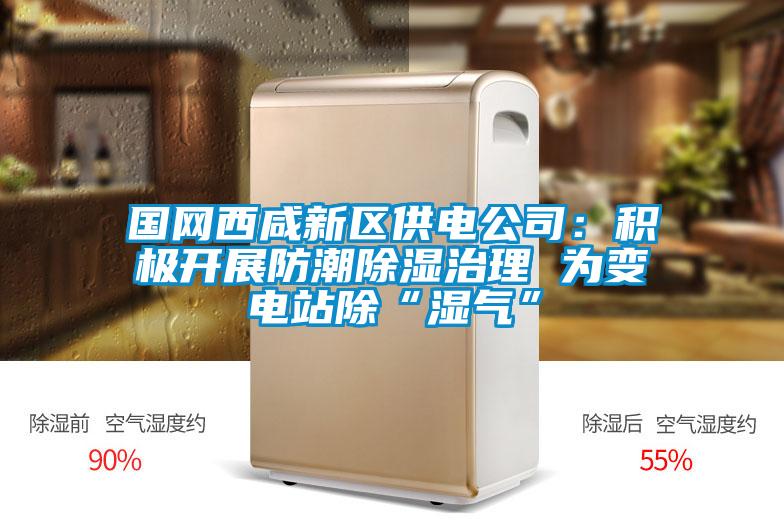 國網西咸新區供電公司:積極開展防潮除濕治理 為變電站除“濕氣”