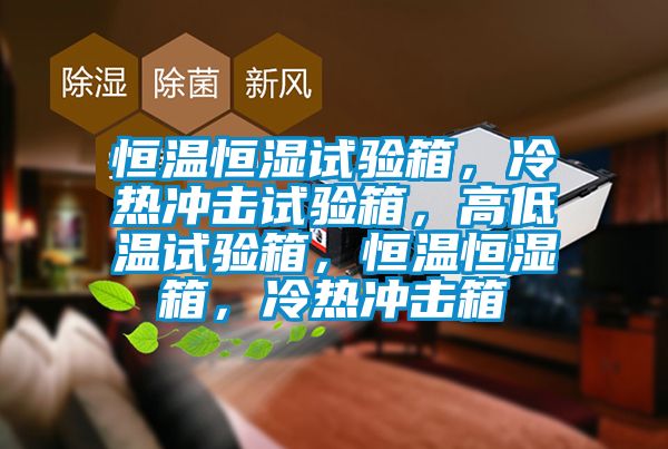 恒溫恒濕試驗(yàn)箱,冷熱沖擊試驗(yàn)箱,高低溫試驗(yàn)箱,恒溫恒濕箱,冷熱沖擊箱