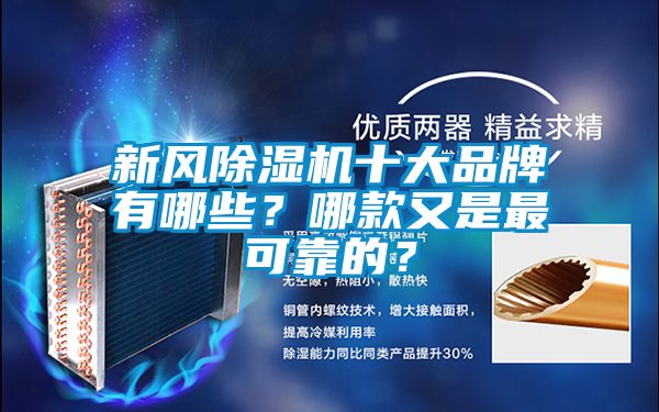 新風除濕機十大品牌有哪些？哪款又是最可靠的？
