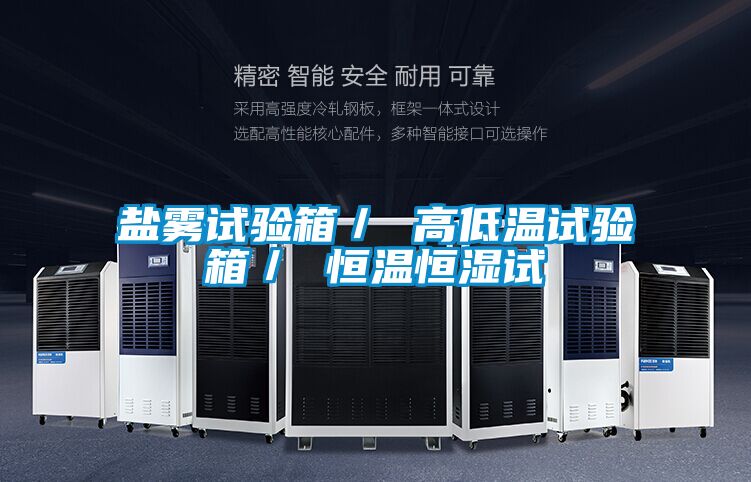 鹽霧試驗箱/ 高低溫試驗箱/ 恒溫恒濕試